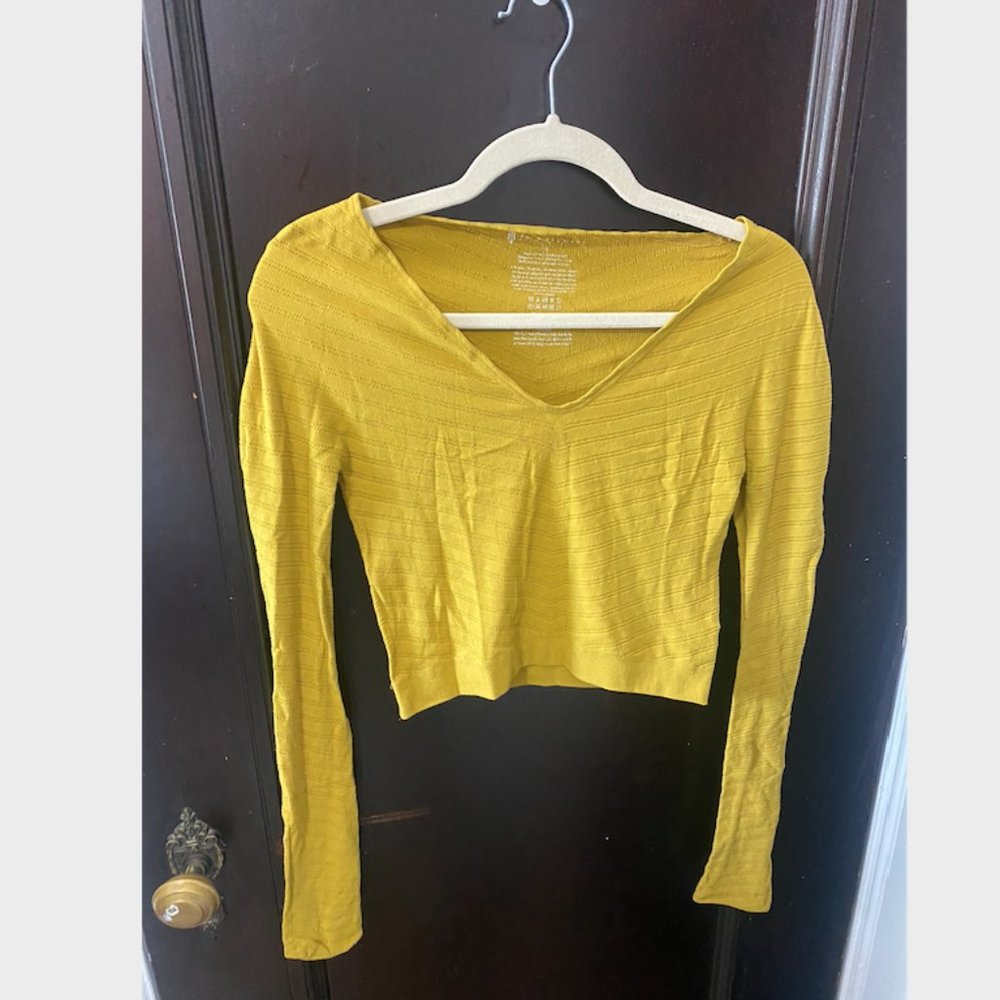 FREE PEOPLE long sleeve shirt